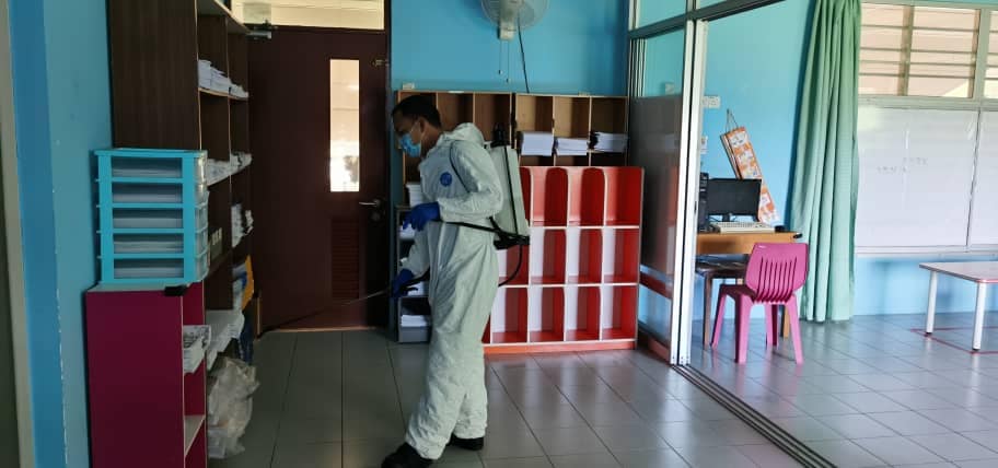 Disinfection by Bomba during MCO