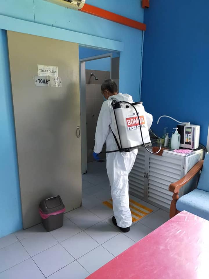 Disinfection by Bomba during MCO